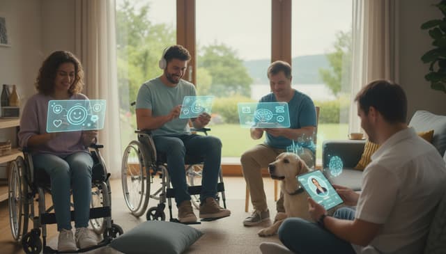 Digitale Unterstützung bei Emotionalen Problemen von Menschen mit Behinderung