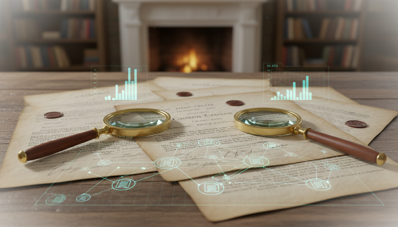 Document Similarity Analysis When Trust Is on the Line