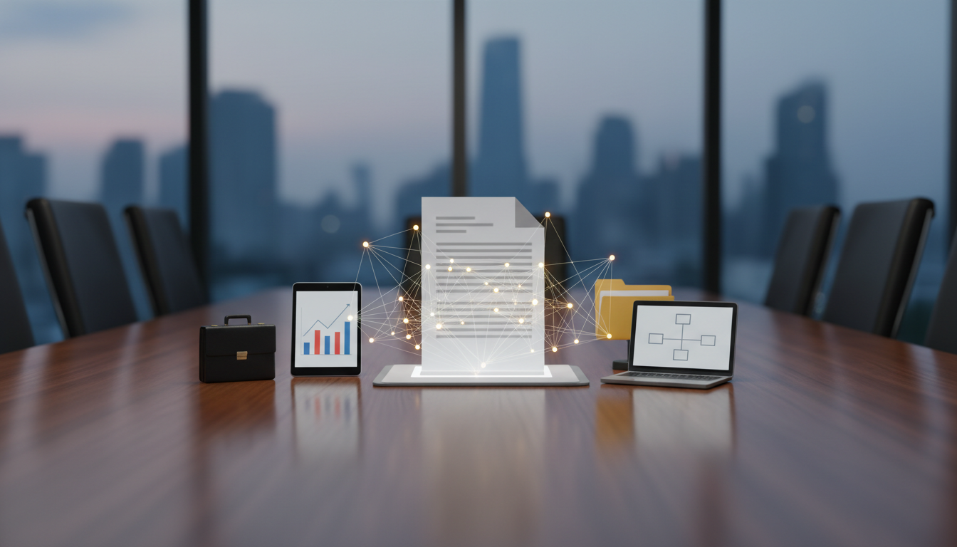 Document Summarization Corporate Use: Roi, Risks and Power Shifts