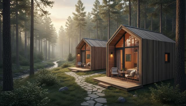 Domki dla dwojga: jak wybrać idealne miejsce na romantyczny wypoczynek