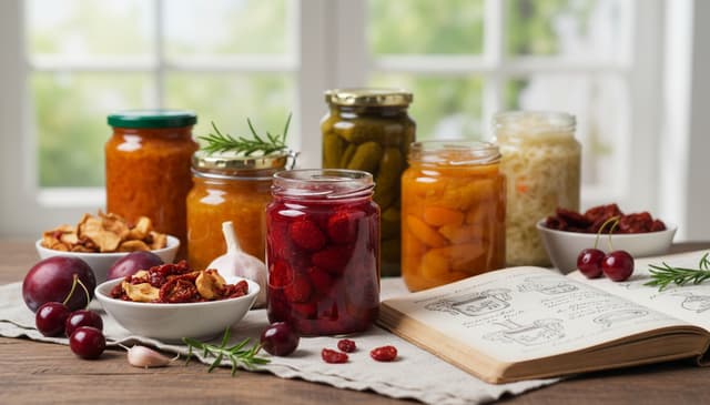 Domowe przetwory: praktyczne przepisy na każdą porę roku