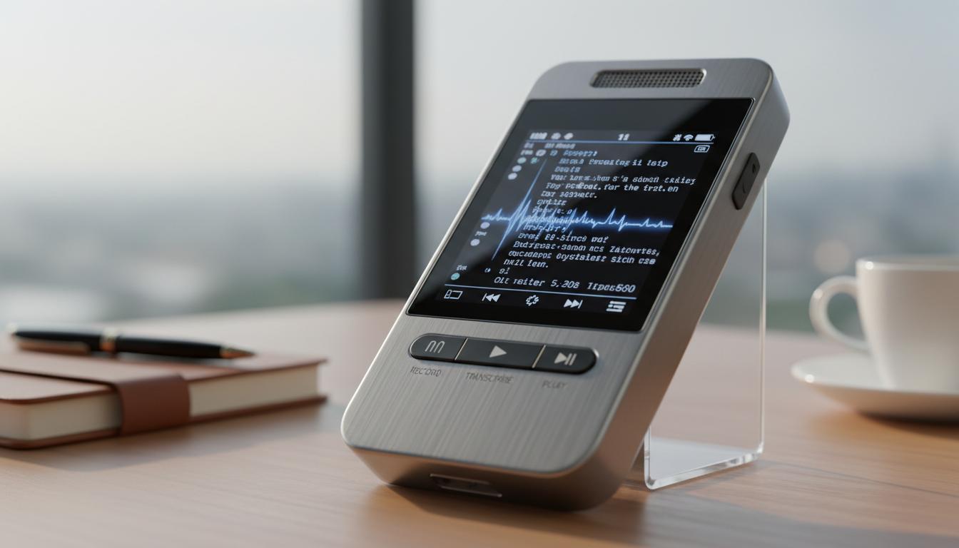 Dyktafon z funkcją transkrypcji: praktyczny przewodnik dla użytkowników