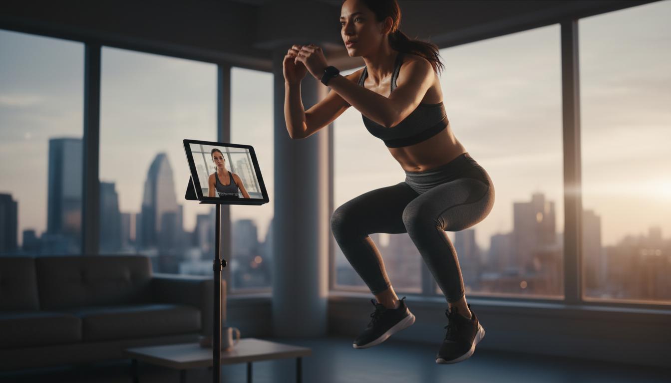 Efektywny trening fitness online: praktyczny przewodnik dla początkujących