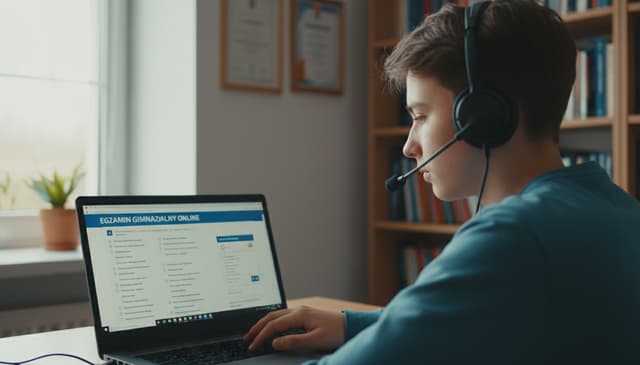 Egzamin gimnazjalny online: praktyczny przewodnik dla uczniów
