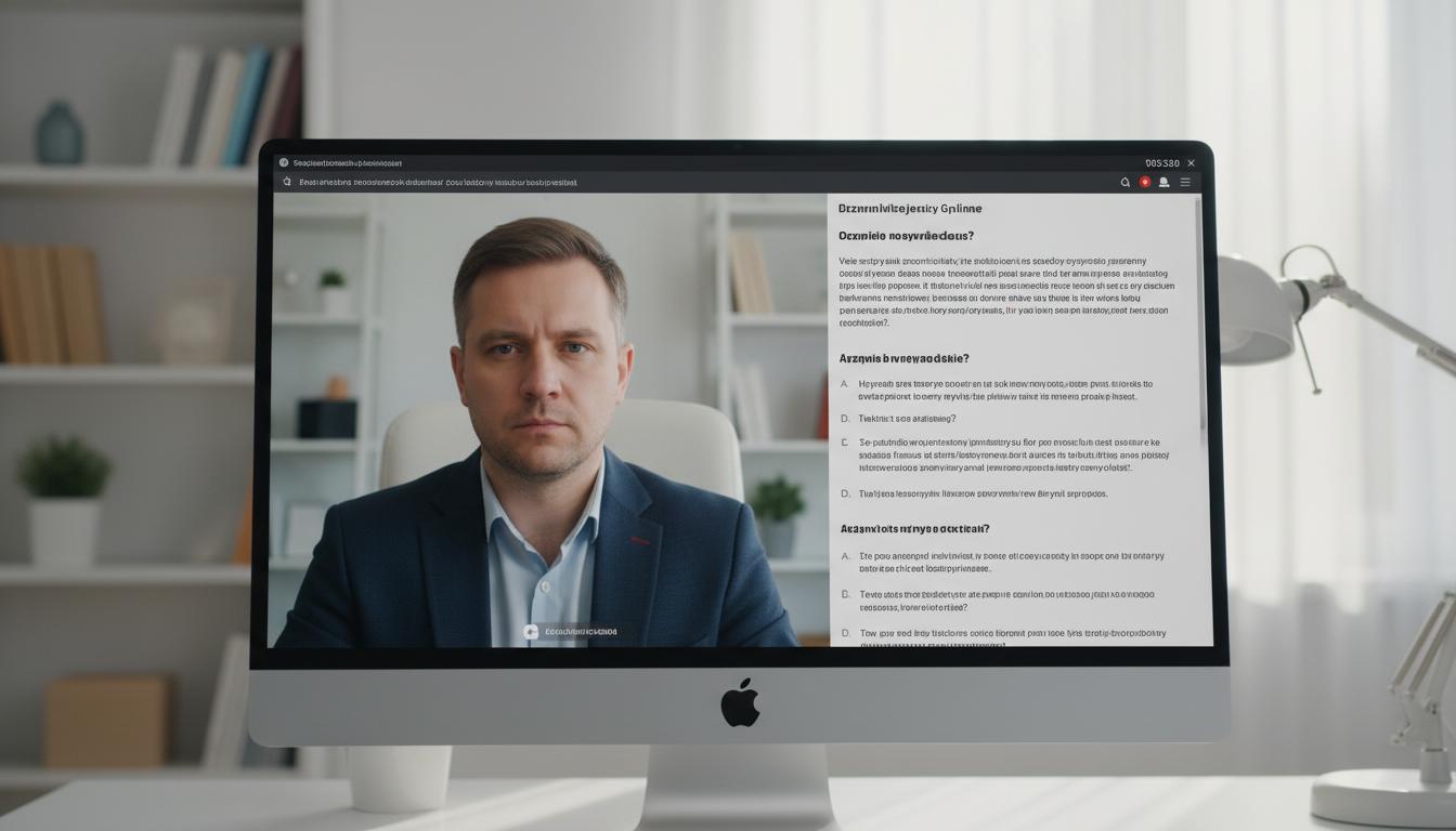 Egzamin komorniczy online: praktyczny przewodnik przygotowawczy