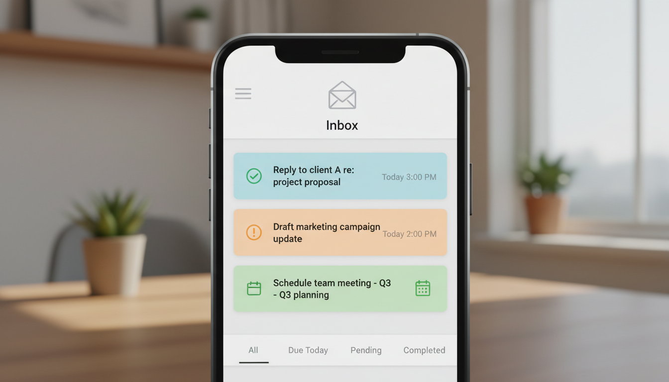 Email Task Management App: Turn Inbox Chaos Into AI Workflow