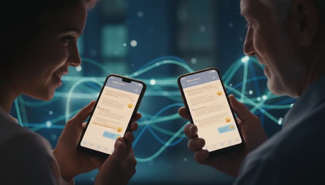 Emotional Support Through Digital Conversations: How Technology Aids Wellbeing