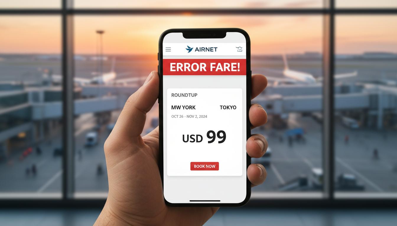 Error Fares: How to Spot and Book Mistake Flight Deals in 2024