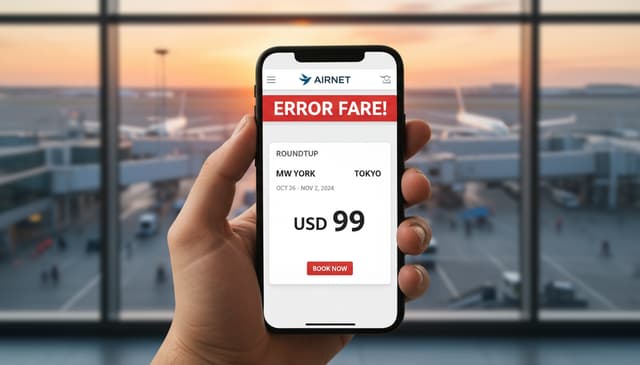 Error Fares: How to Spot and Book Mistake Flight Deals in 2024