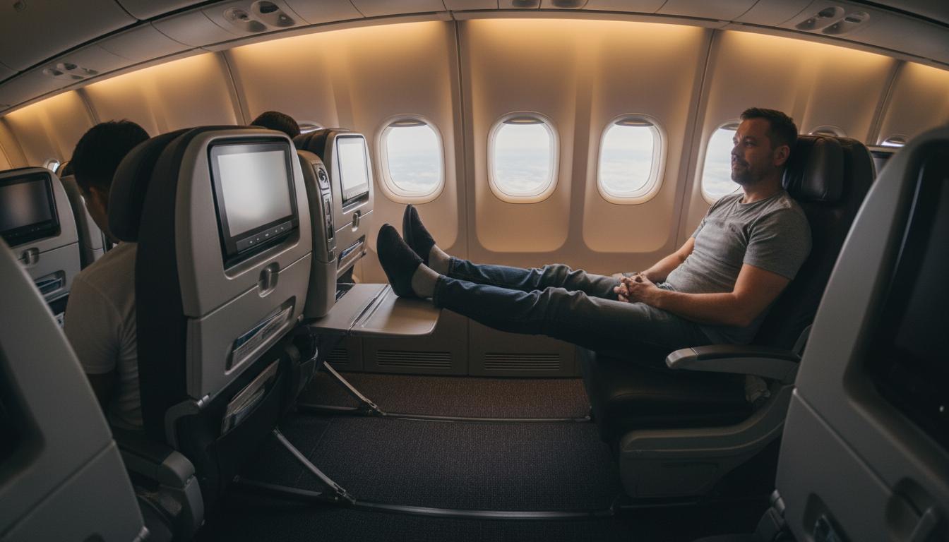 Extra legroom w samolocie: kiedy warto wybrać miejsce z dodatkową przestrzenią