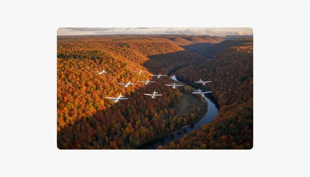Exploring Fall Foliage Flights: a Practical Guide to Autumn Aerial Views
