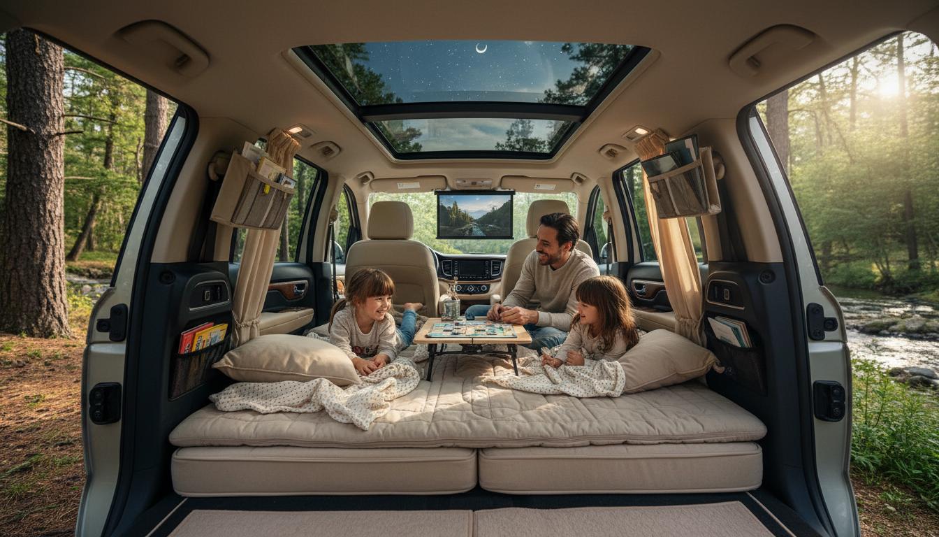 Optimizing Family Car Space for Comfort and Practicality in Future Vehicles