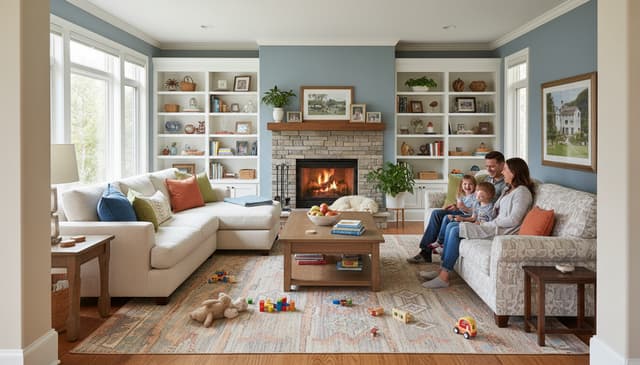 Family Rooms: Practical Guide to Comfort and Convenience for All Ages