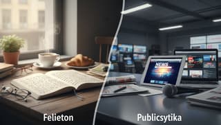 Felieton a publicystyka: kluczowe różnice i cechy charakterystyczne