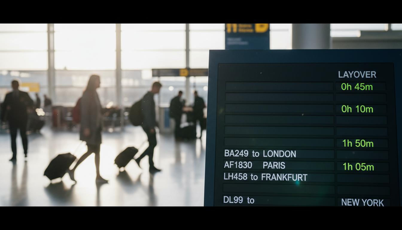 How to Find Flights with Short Layovers Efficiently on Futureflights.ai