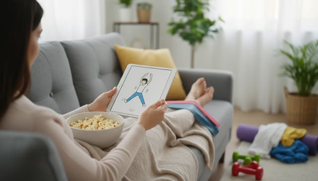 Fitness dla leniwych: praktyczny przewodnik po efektywnych ćwiczeniach