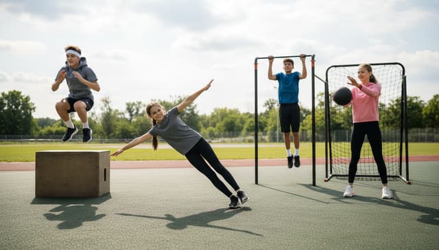 Fitness dla młodzieży: praktyczny przewodnik dla początkujących