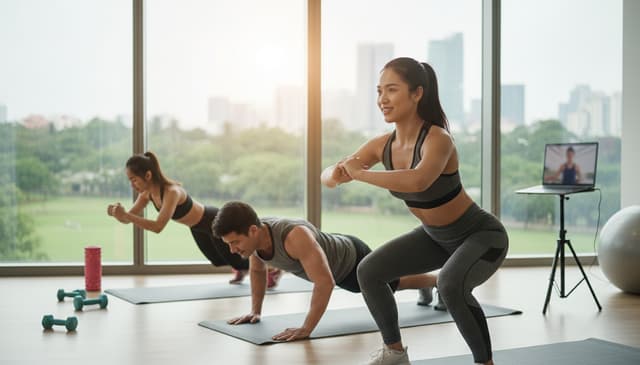 Fitness online dla początkujących: praktyczny przewodnik na start