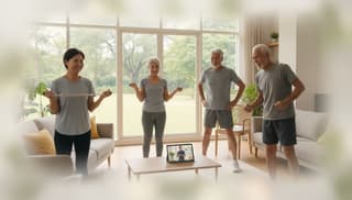 Fitness online dla seniorów: praktyczne porady na każdy dzień