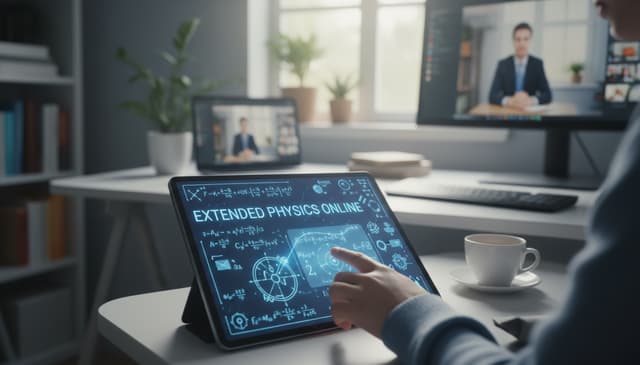 Fizyka rozszerzona online: praktyczny przewodnik dla uczniów