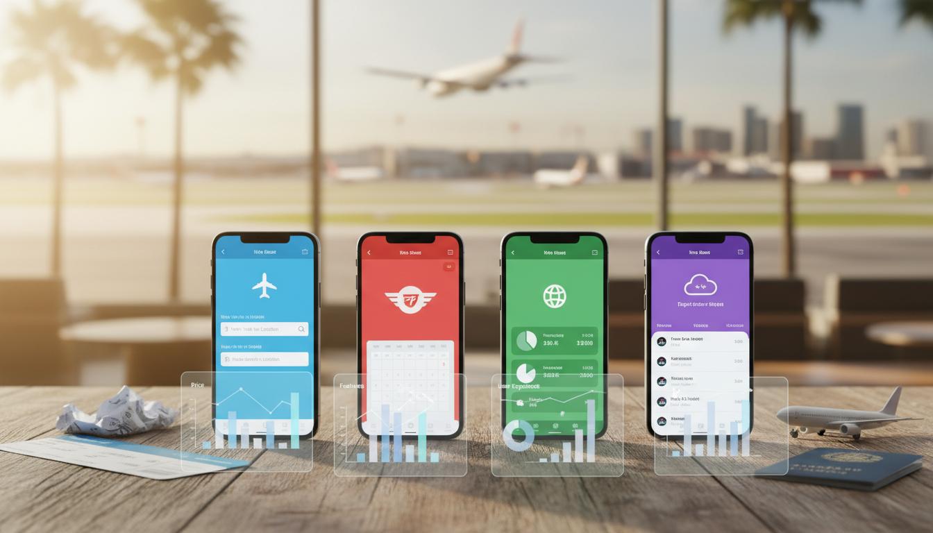 Flight Booking Apps Comparison: Finding the Best App for Your Next Trip