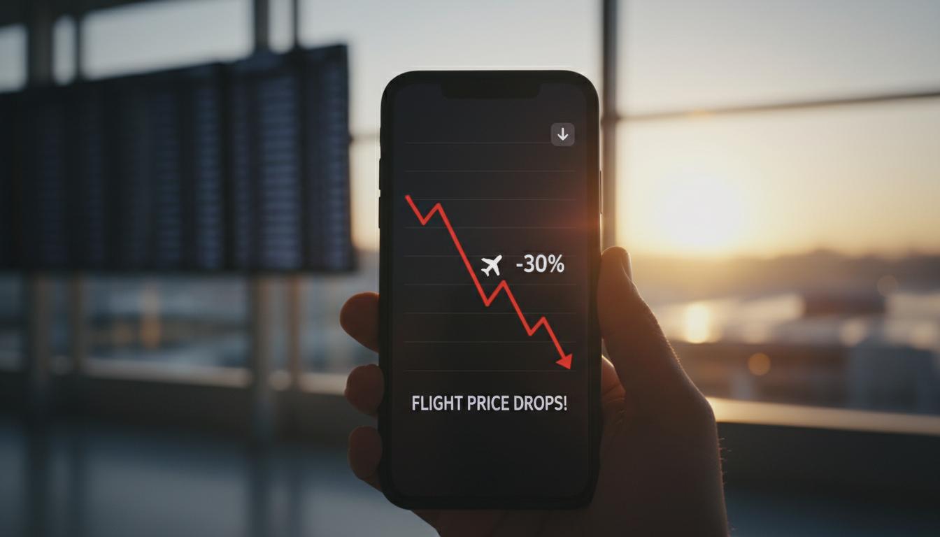 How Flight Price Drop Alerts Can Help You Save on Future Trips