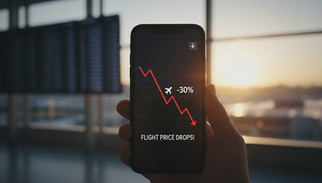 How flight price drop alerts can help you save on future trips