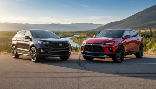 Ford Edge Vs Chevy Blazer: a Comprehensive Comparison for 2024