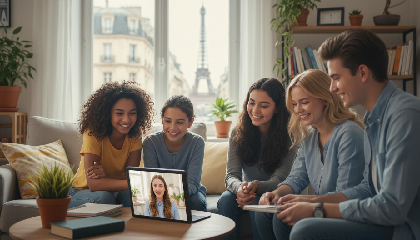 Francuski dla młodzieży online: praktyczny przewodnik nauki języka