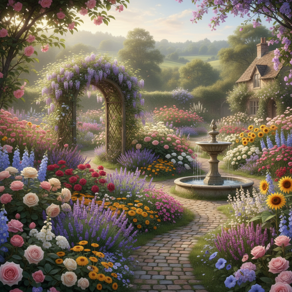 Garden Scene