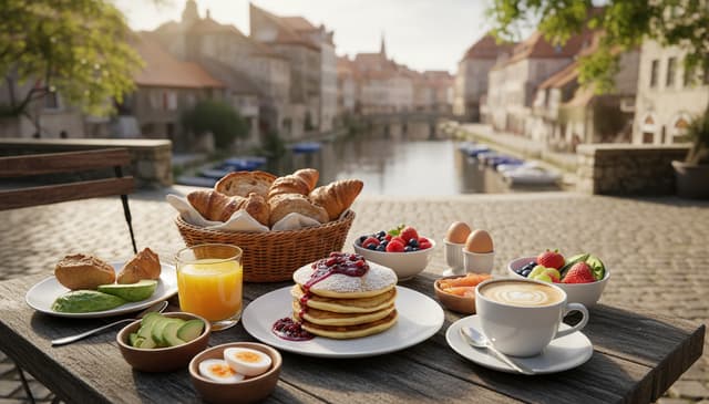 Gdzie najlepiej zjeść śniadanie w mieście: przewodnik po top miejscach