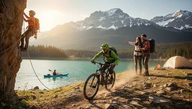Gdzie spędzić aktywnie weekend: najlepsze miejsca na sport i przygodę
