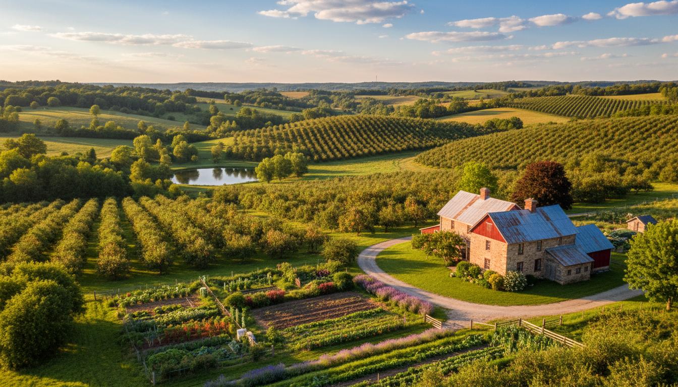 Gospodarstwo z sadem: praktyczny przewodnik dla turystów i gości