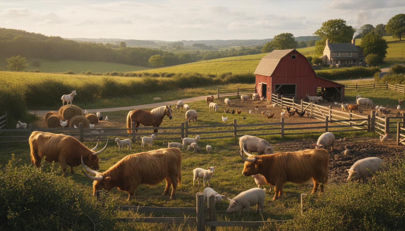 Gospodarstwo ze zwierzętami: praktyczny przewodnik po agroturystyce