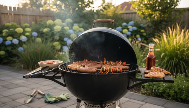 Grill ogrodowy: praktyczny przewodnik po wyborze i użytkowaniu