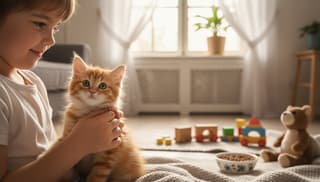 Gry dla dzieci: praktyczny przewodnik po opiece nad kotkiem