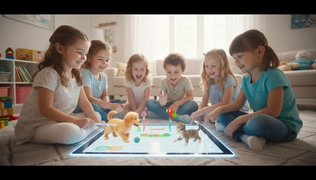 Gry edukacyjne dla dzieci: symulacja zwierząt domowych jako nauka przez zabawę