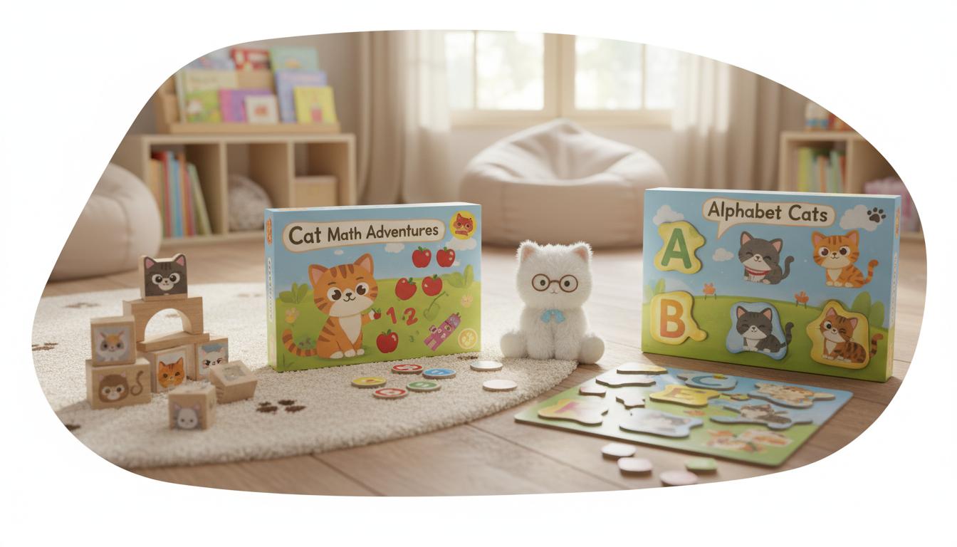 Gry edukacyjne dla dzieci z kotkami: jak łączyć zabawę z nauką
