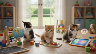Gry edukacyjne kotki dla dzieci: jak rozwijają wyobraźnię i naukę