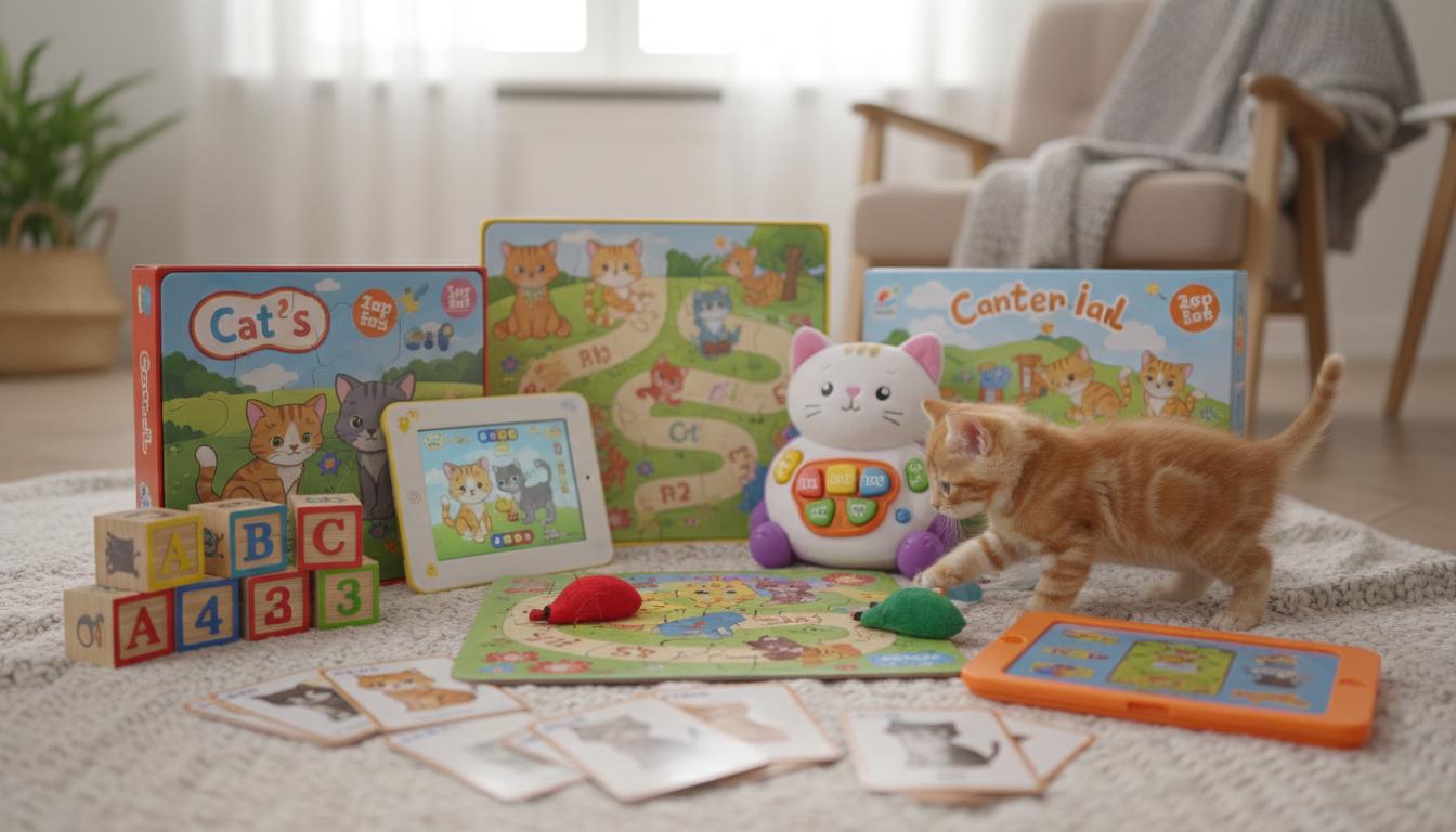 Gry edukacyjne o kotkach dla dzieci: praktyczny przewodnik na kotek.ai