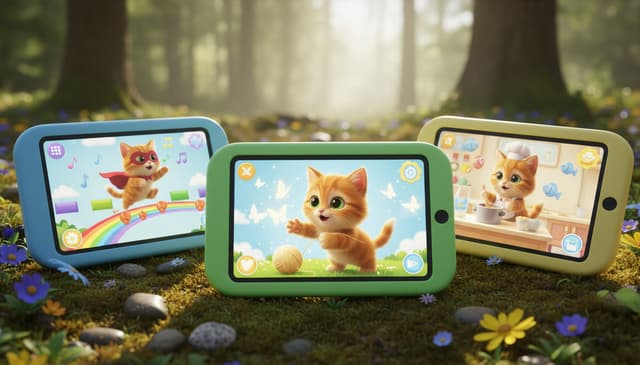 Gry interaktywne dla dzieci z kotkiem: przewodnik po zabawie i nauce