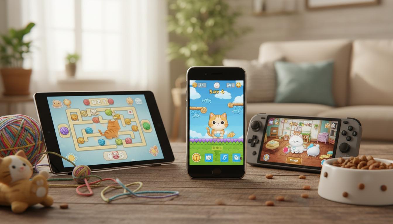 Gry mobilne z kotkami: przewodnik po najlepszych aplikacjach