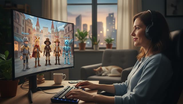 Gry online dla osób samotnych: jak znaleźć przyjemność w rozgrywce