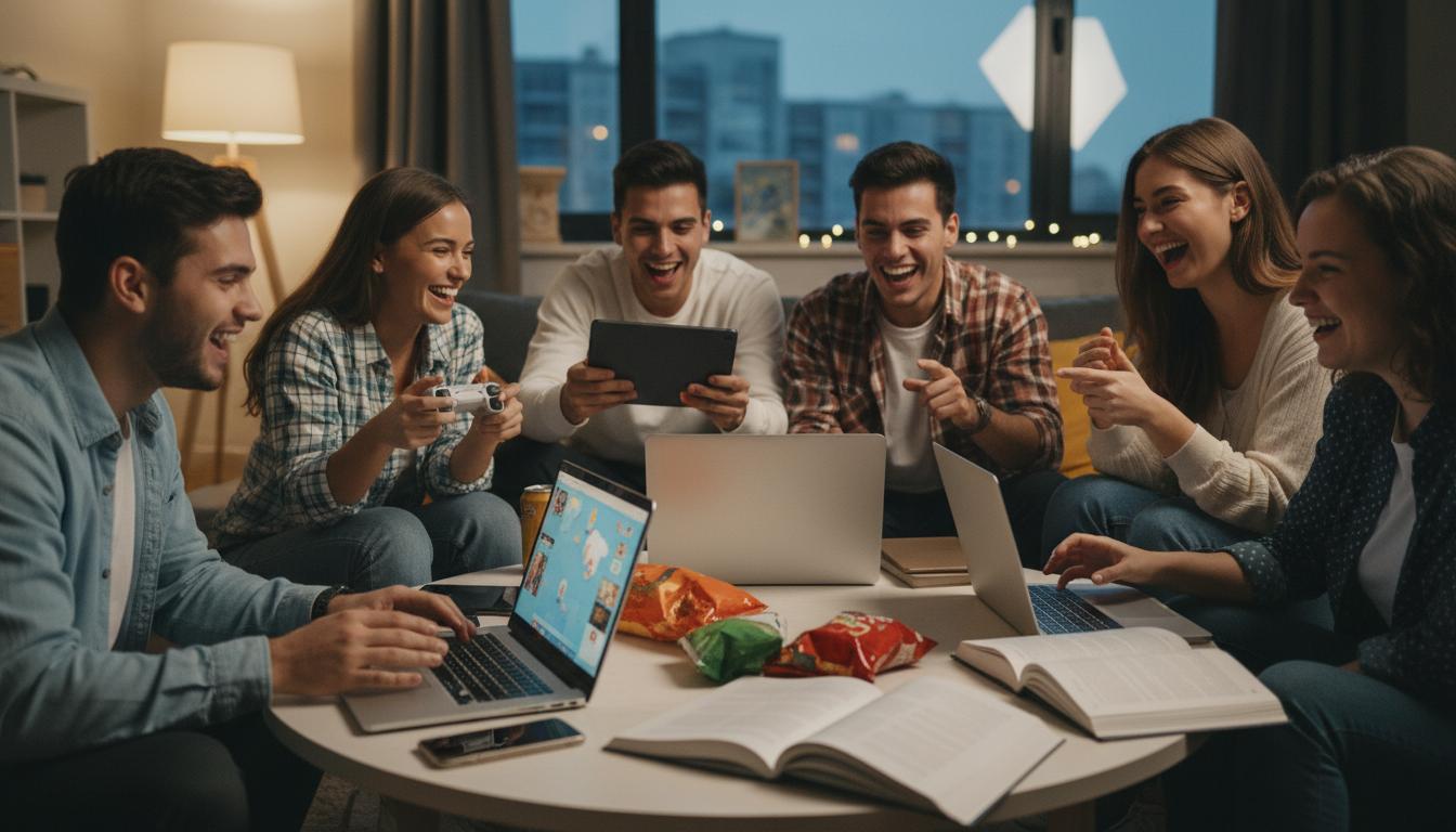 Gry online dla studentów na poprawę humoru: najlepsze propozycje