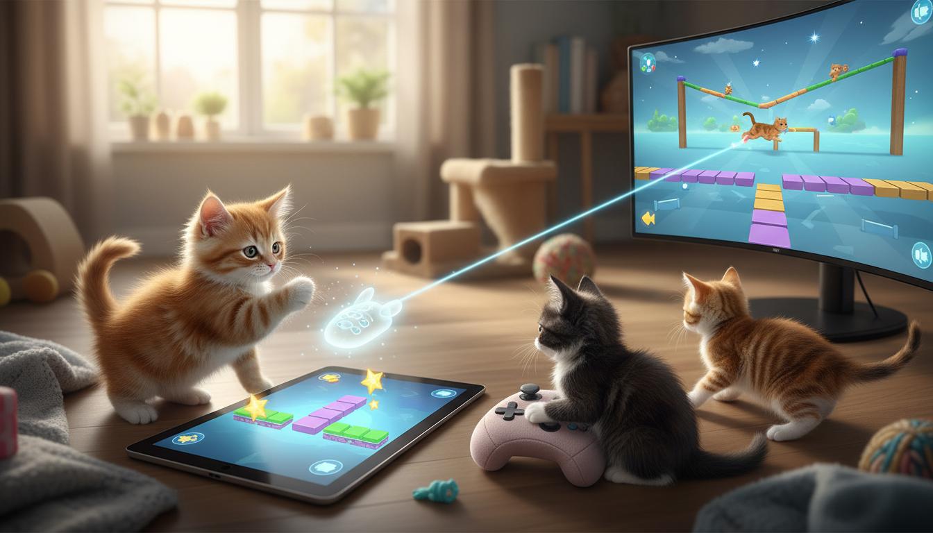 Gry online interaktywne z kotkami: przewodnik dla miłośników zwierząt