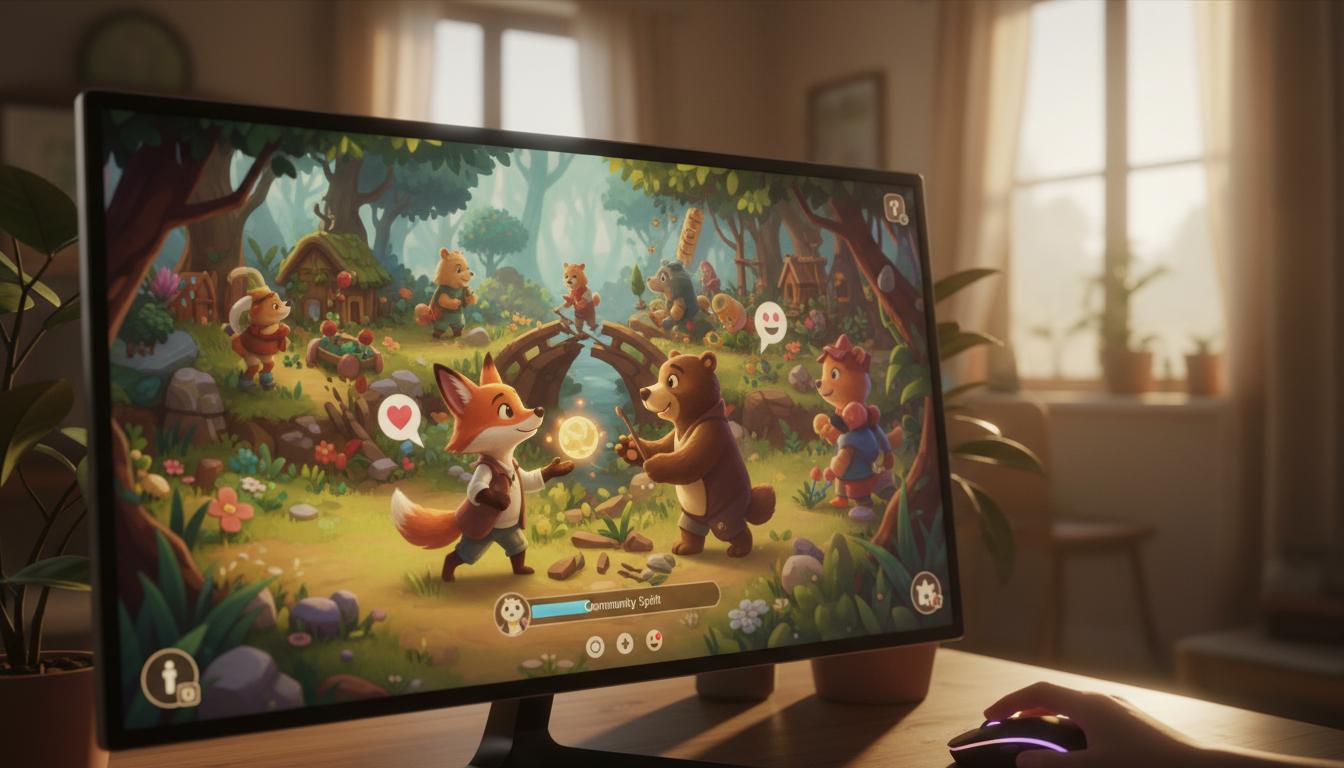 Gry online pomagające samotnym: jak znaleźć wsparcie i towarzystwo