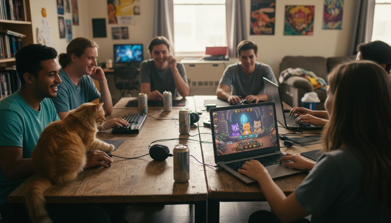 Gry online z kotem dla studentów: przewodnik po najlepszych tytułach