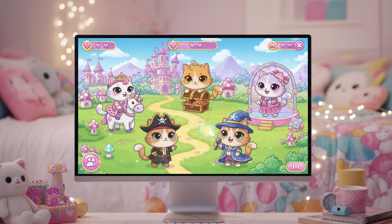 Gry online z kotkami dla dziewczyn: przewodnik po najlepszych tytułach
