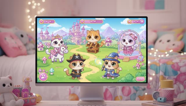 Gry online z kotkami dla dziewczyn: przewodnik po najlepszych tytułach