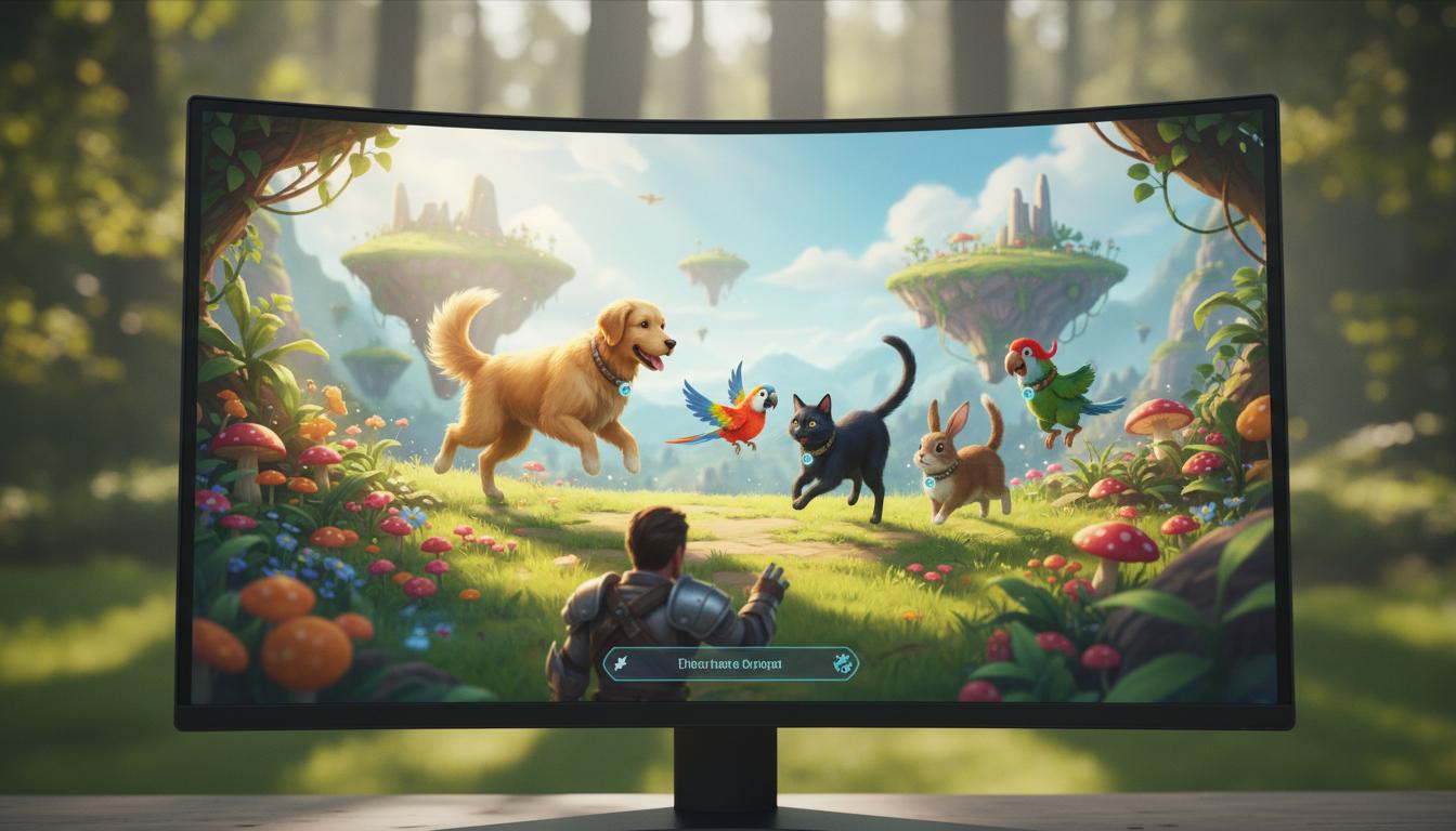 Gry online ze zwierzętami domowymi: przewodnik dla miłośników zwierząt